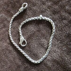 Elegant JOHN HARDY, 925 Silver Chain Bracelet